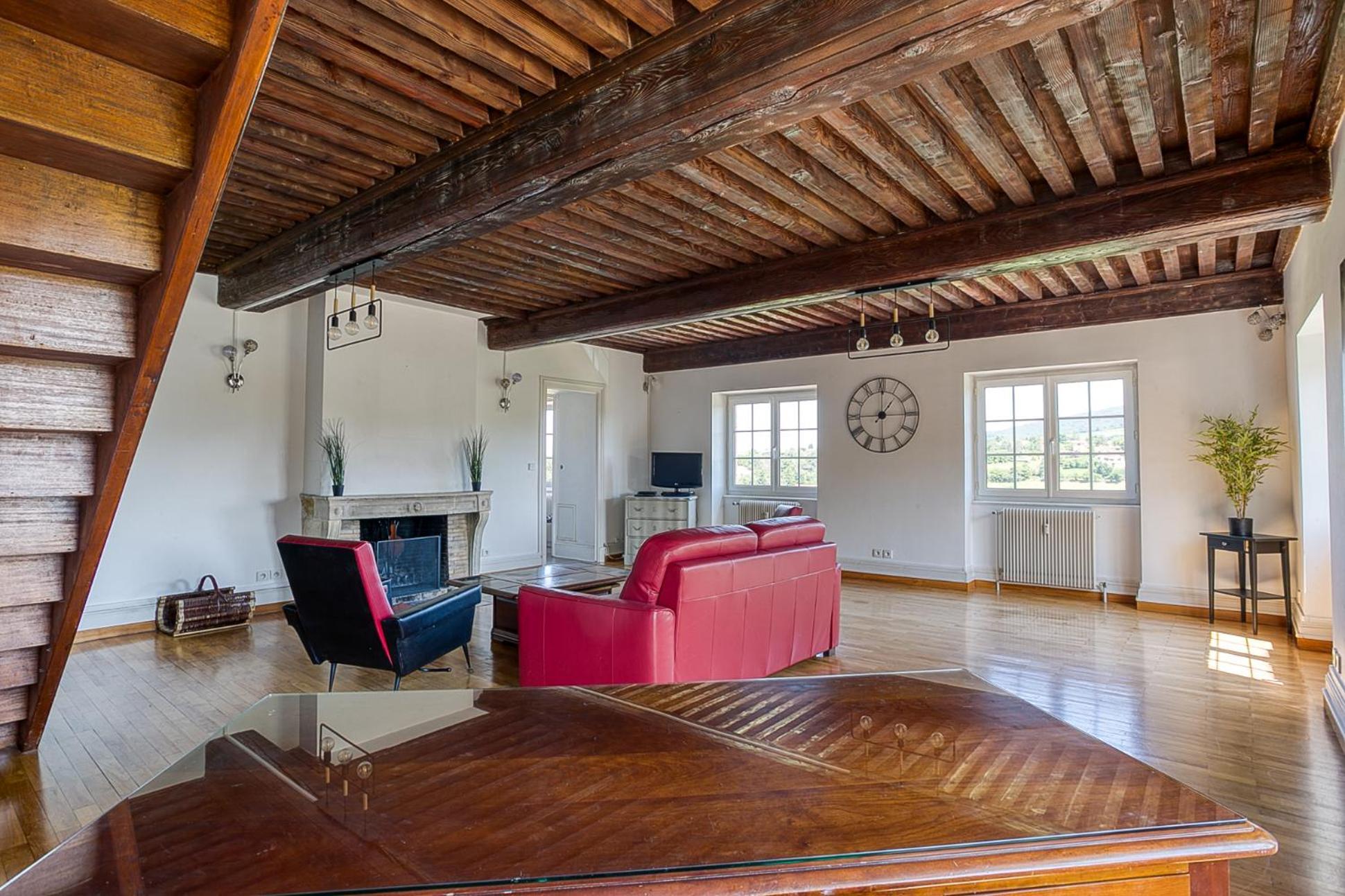 Sejourner Au Chateau De La Roue Grand Appartement Lissieu Zewnętrze zdjęcie