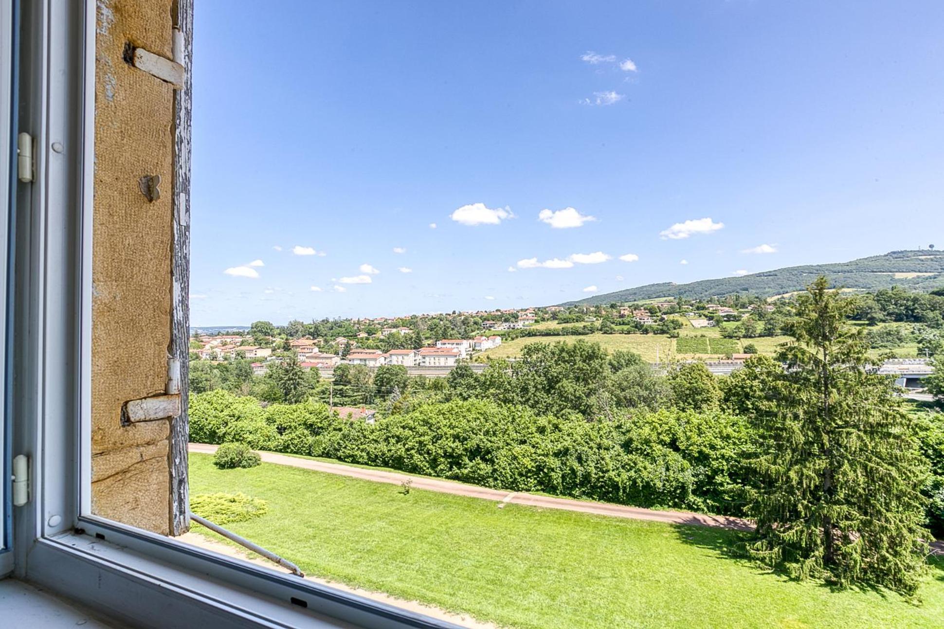 Sejourner Au Chateau De La Roue Grand Appartement Lissieu Zewnętrze zdjęcie